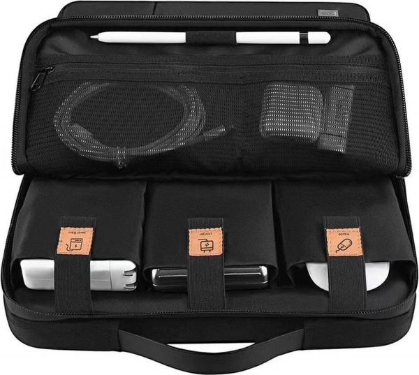 Сумка для MacBook 13.3 - WIWU Alpha Double Layer Sleeve - Black