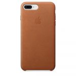 Чехол-накладка для iPhone 8 Plus/7 Plus - Apple  Leather Case - Saddle Brown (MQHK2)