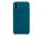 Чехол-накладка для iPhone X - Apple Silicone Case - Cosmos Blue (MR6G2)