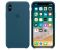 Чехол-накладка для iPhone X - Apple Silicone Case - Cosmos Blue (MR6G2)