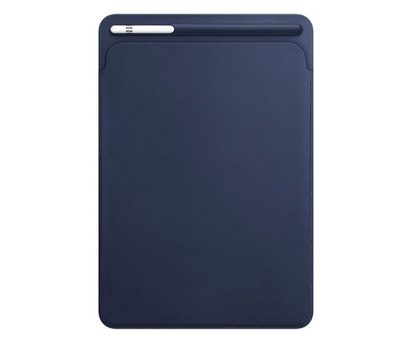 Чохол для iPad Pro 10.5 - Apple Leather Sleeve - Midnight Blue (MPU22)