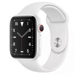 Apple Watch Series 5 LTE 44mm White Ceramic Case with White Sport Band (MWR72, MWQU2)