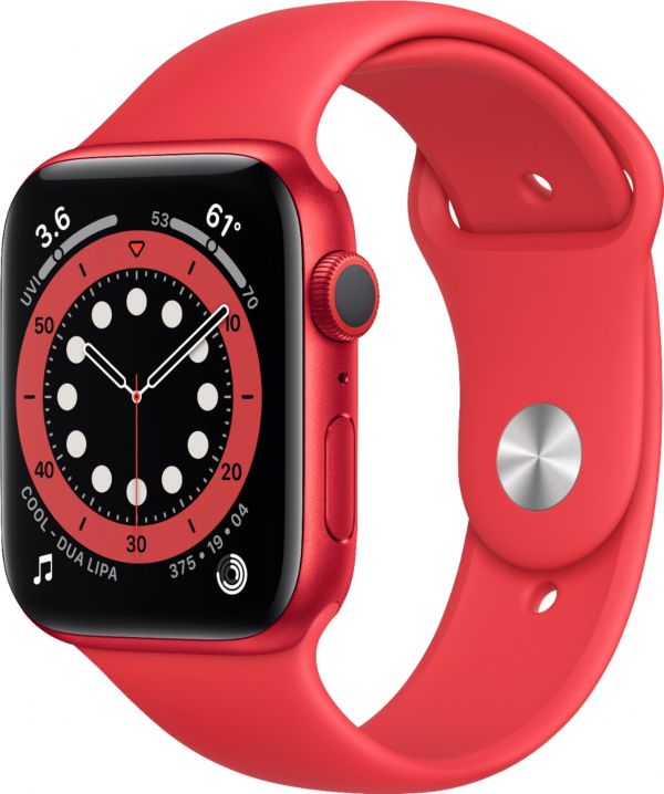 Apple Watch Series 6 GPS 44mm PRODUCT(RED) Aluminium Case with PRODUCT(RED) Sport Band (M00M3)