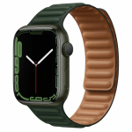 Apple Watch Series 7 GPS 45mm Green Aluminum Case with Solo Loop  (MKNQ3)