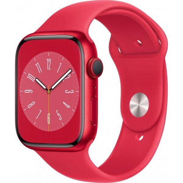 Apple Watch Series 8 GPS + Cellular 41mm PRODUCT RED Al. Case w. PRODUCT RED S. Band - M/L (MNV63)