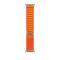 Apple Watch Ultra GPS + Cellular 49mm Titanium Case with Orange Alpine Loop - Large (MQEV3/MQFM3)