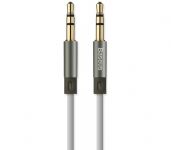 Аудио кабель Baseus Fluency Series AUX Audio Cable 1.2M Sky Gray (WEBASEAUX-LA0G)