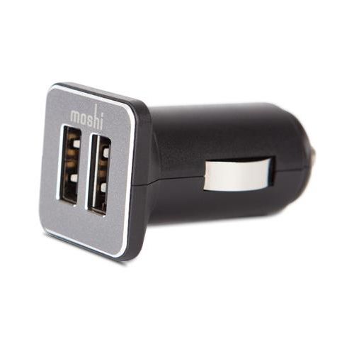 Автомобильное зарядное устройство Moshi Car Charger Revolt Duo Black (4.2 A) (99MO022007)