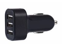 Автомобильное зарядное устройство Griffin 3-Port 4.8A USB - Black (GP-008-BLK)