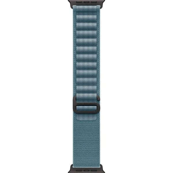 Apple Watch Ultra 3 LTE 49mm Black Tit. Case w. Light Blue Alpine Loop - Medium (MF254+MG9L4)
