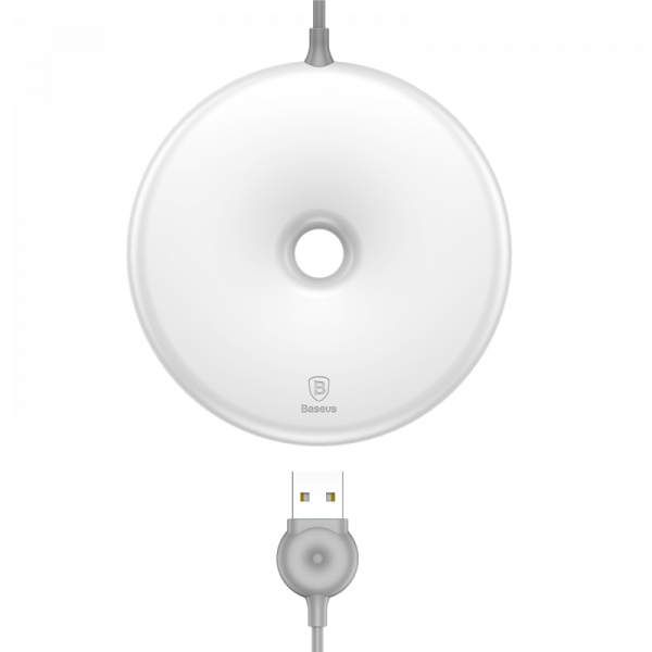 Беспроводное зарядное устройство Baseus Donut Wireless Charger White (WXTTQ-02)