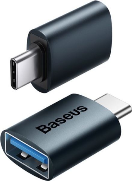 Перехідник Baseus Ingenuity Mini OTG USB 3.1 to Type-C (blue)