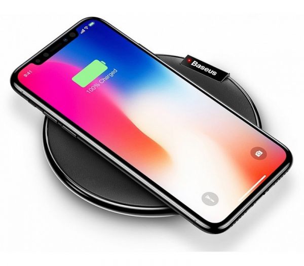 Беспроводное зарядное устройство Baseus iX Desktop Wireless Charger Black (WXIX-01)
