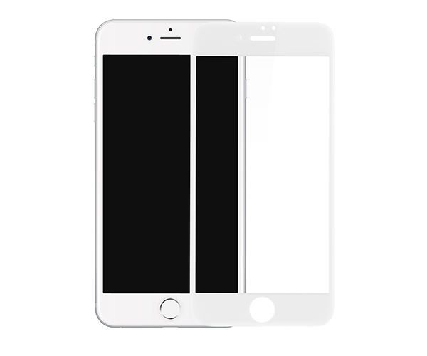 Захисне скло для iPhone 7 Plus/8 Plus - Baseus Silk-Screen 3D Arc Protective Film - White