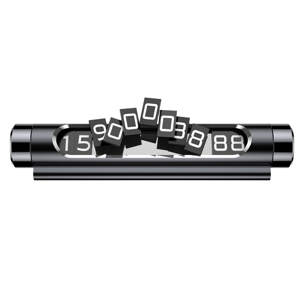 Паркувальна карта Baseus Temporary Parking Number Card Black (ACNUM-01)