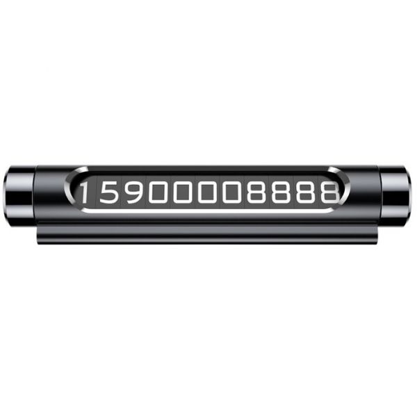 Паркувальна карта Baseus Temporary Parking Number Card Black (ACNUM-01)