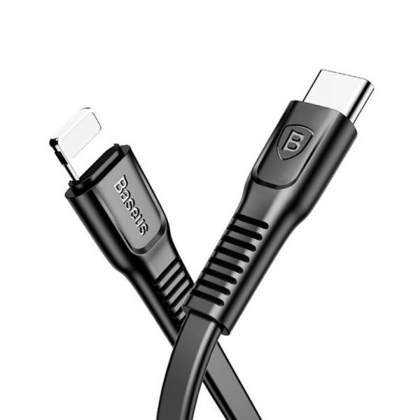 Кабель Baseus Tough Series Type-C to Lightning Cable (1m) black (CAZYSC-A01)