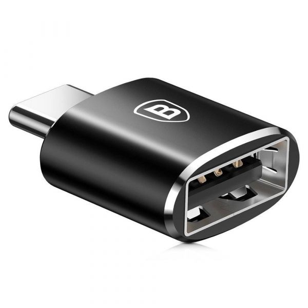 Перехідник Baseus Type-C to USB (black) (CATOTG-01)