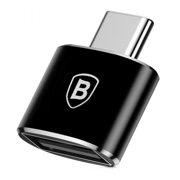 Перехідник Baseus Type-C to USB (black) (CATOTG-01)
