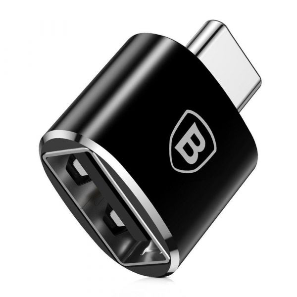 Перехідник Baseus Type-C to USB (black) (CATOTG-01)