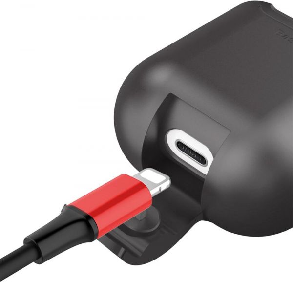 Чехол для AirPods - Baseus Wireless Charger - Black (WIAPPOD-01)