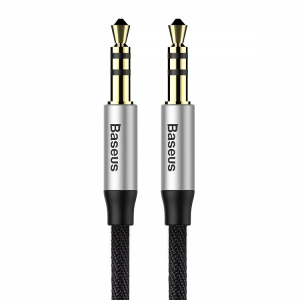 Аудіо кабель Baseus Yiven M30 AUX Audio Cable 1m Black (CAM30-BS1)