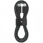 Кабель Native Union Belt Cable USB-C to Lightning Cosmos Black (1.2 m) (BELT-KV-CL-CS-BK-2)