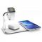 Беспроводное зарядное устройство Zens Dual Aluminium Wireless Charger + Apple Watch 10W White (ZEDC05W/00)