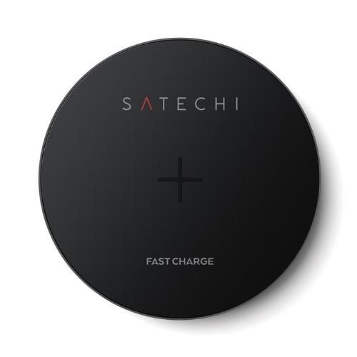 Бездротовий зарядний пристрій Satechi Wireless Charging Pad Space Grey (ST-WCPM)