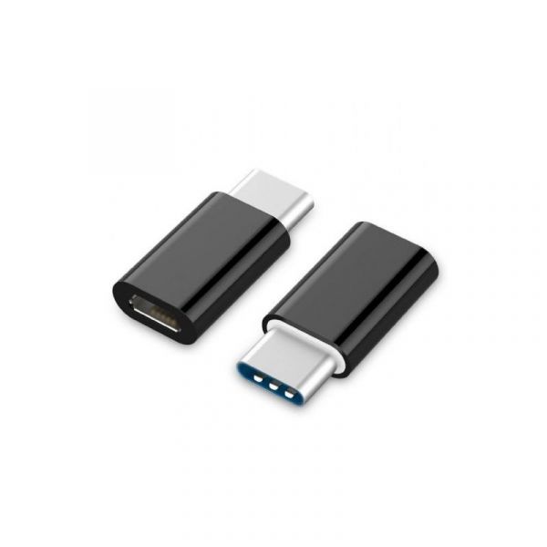 Адаптер Earldom USB Female To Type-C Male Adapter Converter Black (ET-OT06B)