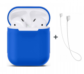 Чехол Airpods Silicon case+straps green (in box) CASE_AIRPODS_BLUE