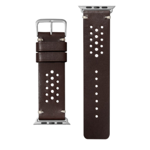 Ремешок из кожи Laut HERITAGE для Apple Watch 42/44 мм - Burgundy (LAUT_AWL_HE_BR)