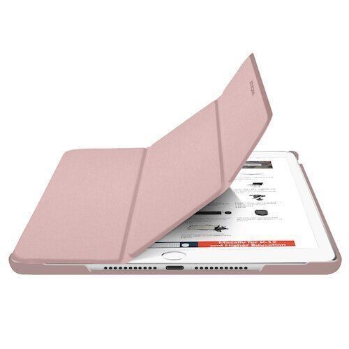 Чехол-книжка Macally Protective Case and Stand для iPad 10.2" (2019/2020/2021) - Rose Gold (BSTAND7-RS)