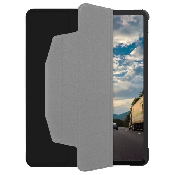 Чехол-подставка для iPad Air 10.9”(2020) - Macally Protective Case and Stand - Black (BSTANDA4-B)