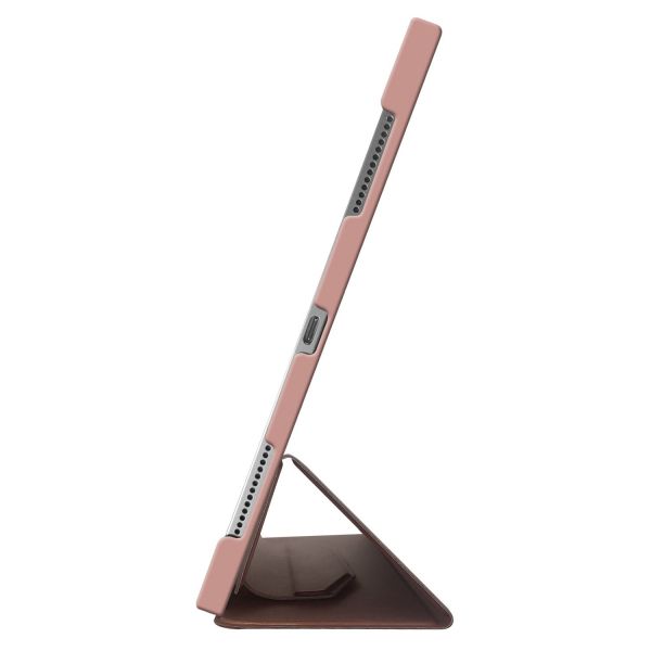 Чехол-подставка для iPad Air 10.9”(2020) / iPad Air 2022 - Macally Protective Case and Stand - Pink (BSTANDA4-RS)