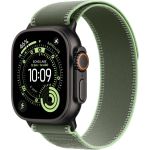 Apple Watch Ultra 3 LTE 49mm Black Tit. Case w. Green/Neon Trail Loop - M/L (MF254+MG9P4)