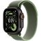 Apple Watch Ultra 3 LTE 49mm Black Tit. Case w. Green/Neon Trail Loop - S/M (MF254+MG9N4)