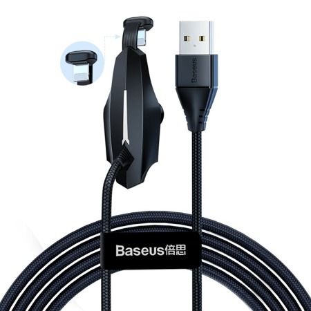 Кабель Baseus Colorful Lightning 1.5A (2m) - Black (CALXA-B01)