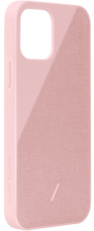Чехол-накладка для iPhone 12/12 Pro - Native Union Clic Canvas Case Rose (CCAV-ROS-NP20M)