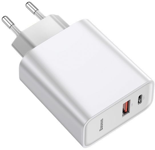 Сетевое з/у Baseus Speed PPS 30W Type-C + USB White (CCFS-C02)