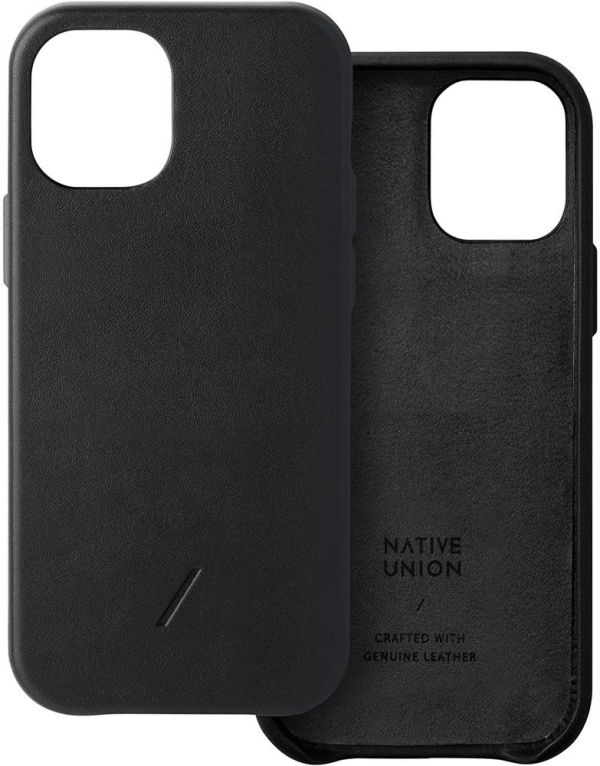 Чехол-накладка для iPhone 12 Pro Max - Native Union Clic Classic Case - Black (CCLAS-BLK-NP20L)