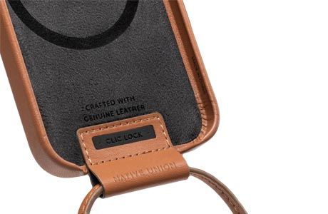 Чехол-накладка для iPhone 13 Pro - Native Union Clic Classic Magnetic Case - Tan (CCLAS-BRN-NP21MP)