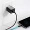 Мережевий зарядний пристрій Baseus Super Silicone PD Charger 20W (1Type-C) - Black (CCSUP-B01)