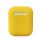 Чехол для Airpods 2 Ultrathin Silicon case yellow (in box)