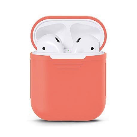 Чохол Airpods Silicon case Nectarine (in box)