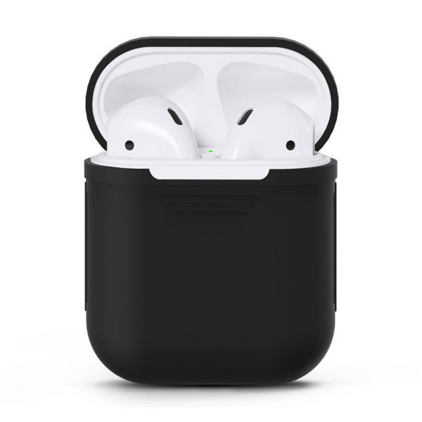 Чехол Airpods Silicon case+straps green (in box) CASE_AIRPODS_BLACK