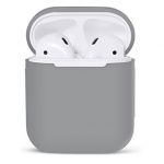 Чехол Airpods Silicon case+straps green (in box) CASE_AIRPODS_GRAY