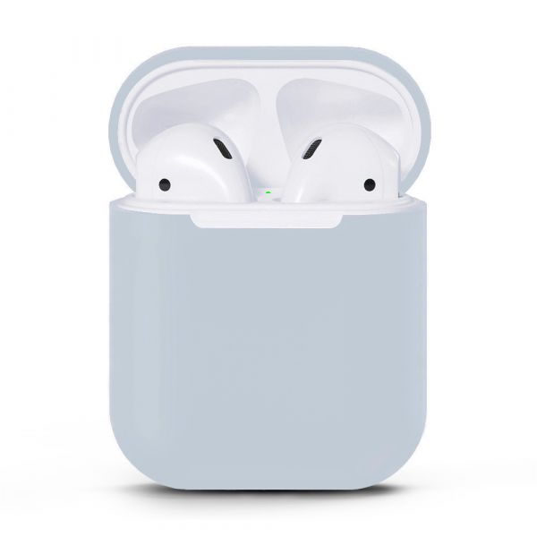 Чехол Airpods Silicon case+straps green (in box) CASE_AIRPODS_SKYBLUE