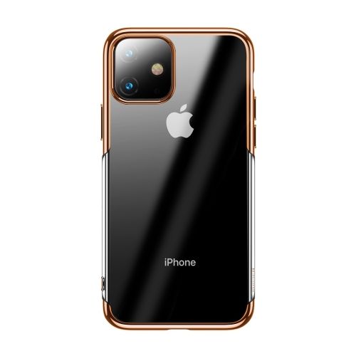Чехол Baseus Shining Case (TPU) iPhone 11 (Gold)