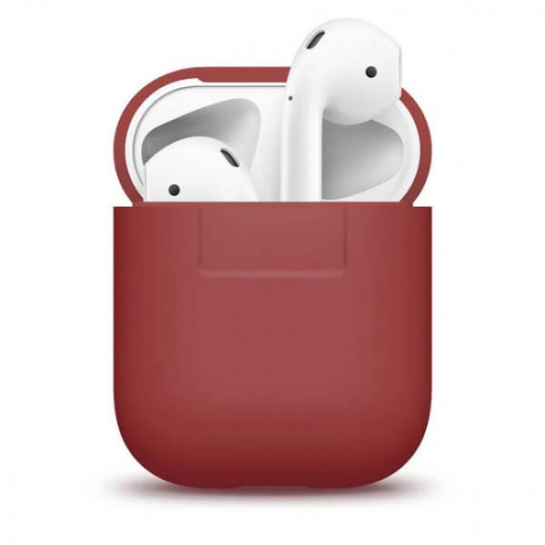 Чехол Elago Silicone Case Red for Airpods (EAPSC-RED)